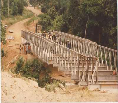 Construction of Steel Bridges at various communities
