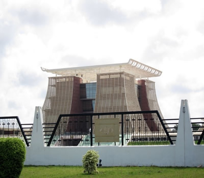 Construction of Jubilee(Flagstaff) House - Accra